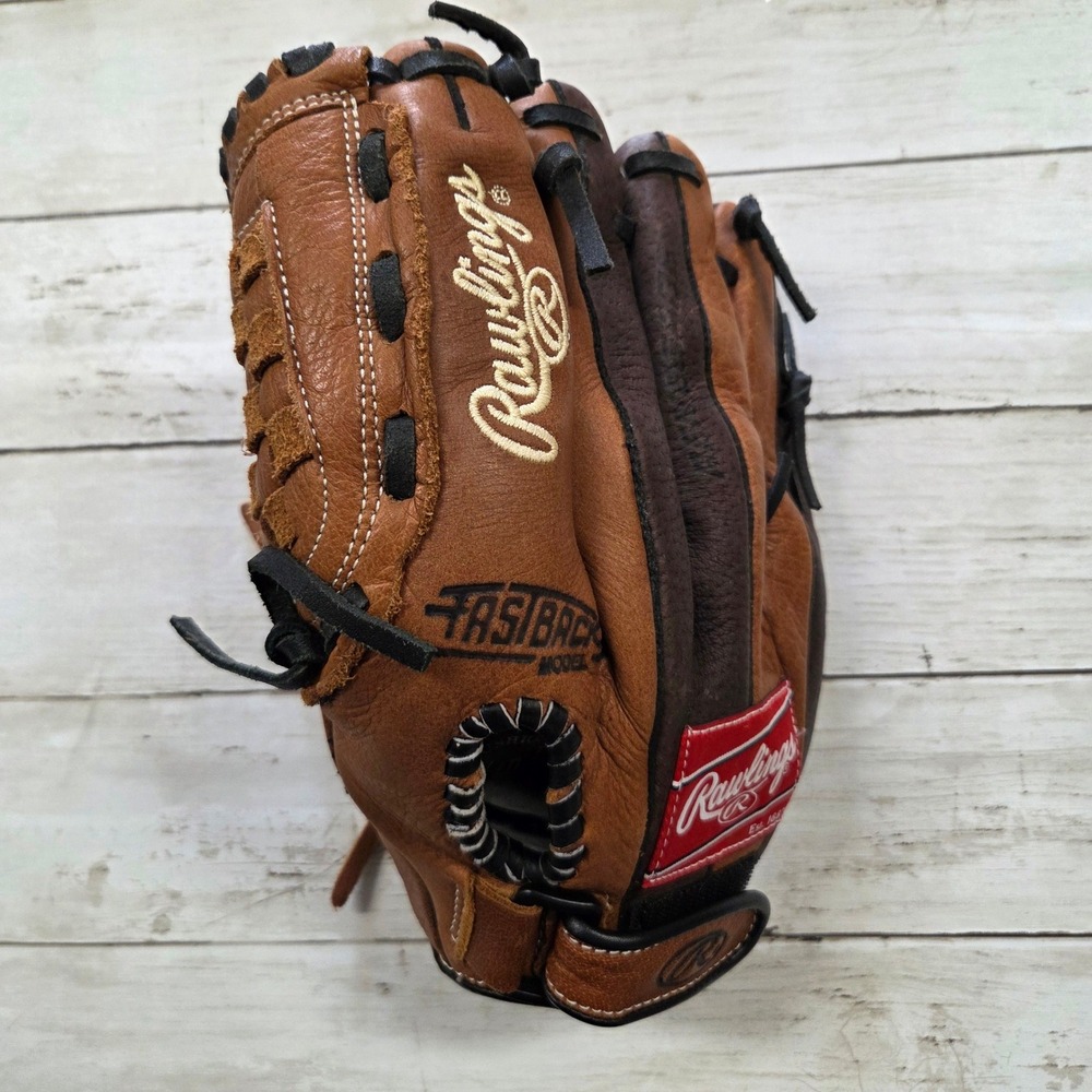 Rawlings Baseball Glove Brown Fastback R115 BLBB29 11.5" Basket-Web Leather